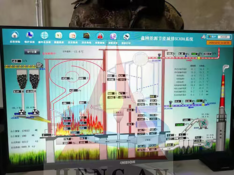 陕西内、外循环流化床锅炉